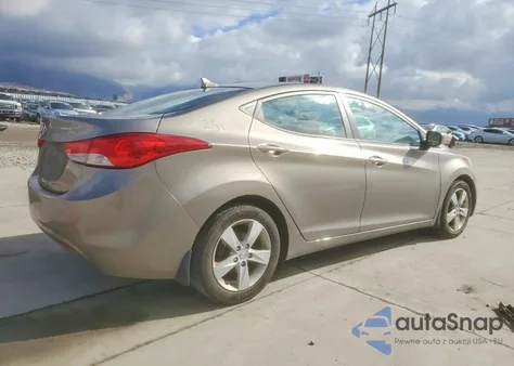 2013 Hyundai Elantra Gls z USA, uszkodzony, nr VIN 5NPDH4AE5DH399217